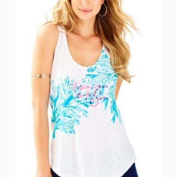 Lilly Pulitzer Follow me to the Sea Tank - Picture 1 of 4